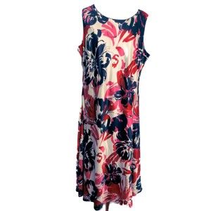 Windsmoor  Sleeveless Fit and Flare Floral  Dress   Red/Black NWT UK SIZE 20
